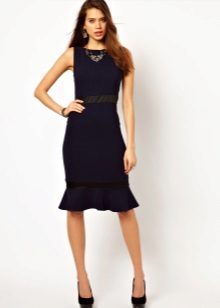 Flared dress with skirt year