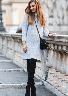 Winter dress sweater