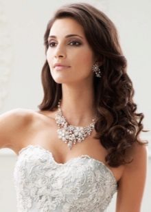 Jewelry for wedding dress case