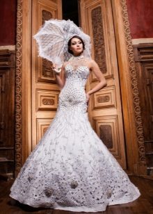 Unusual wedding dress
