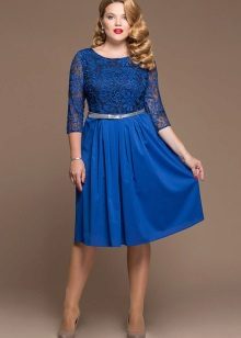 Knitted dresses from Panda with lace