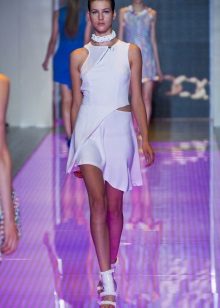 Knitted sporty short dress