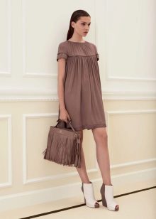 Loose knit dress