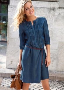 Summer jeans dress shirt