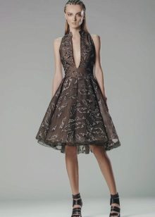 Short fluffy summer dress