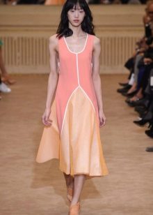 Summer sports a-silhouette tank top dress