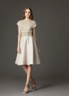 Dress for work office a-silhouette