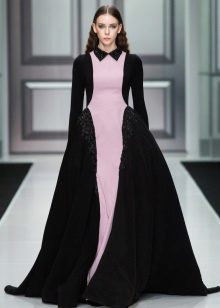 Autumn evening dress magnificent