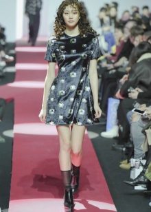 Autumn dress short length