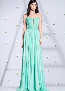 Kristalini strapless dress