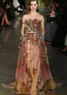 Strapless Dress by Elie Saab
