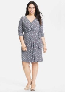 Casual dressing gown for full