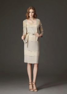 Designer jersey dress