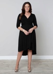 Jersey dress for full