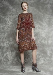 Dress from Pavlopozad midi shawls