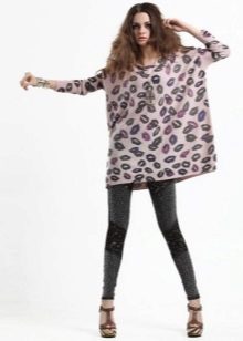 Dress bat with leggings