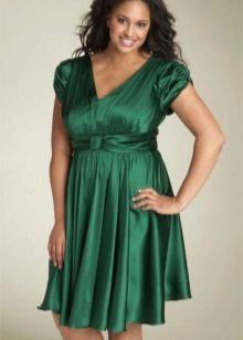 Empire style dress for the full short