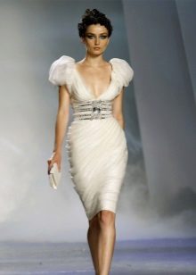 Empire dress to the knee