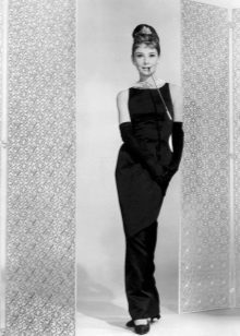 Dress in retro style little black