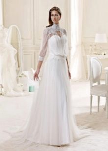 Wedding dress with a free top