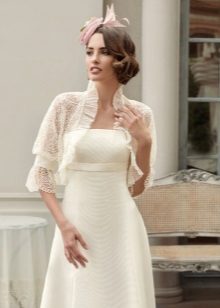 Bolero to the wedding dress