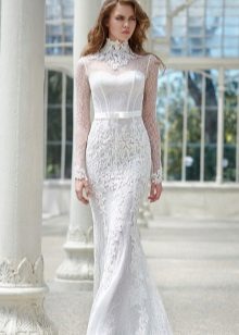 Wedding dress straight