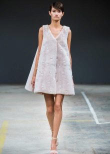 Winter dress short wide