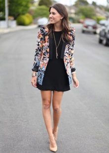 Jacket to the black dress