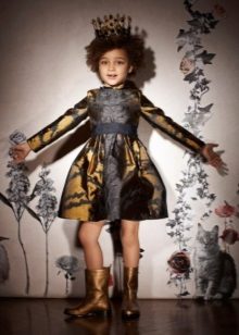 Fashionable dress for girls 6-8 years