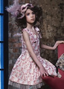 Dress retro lush short for girls