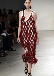 Fashionable dress of the season spring-summer 2016
