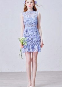 Fashionable lace dress season spring-summer 2016