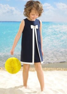 Elegant summer dress for the girl A-line