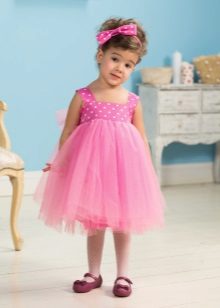Elegant dress for girls 2-3 years fluffy