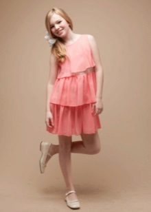 Dress in retro style for a girl of 12 years