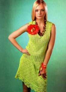 Crochet crochet dress for teen
