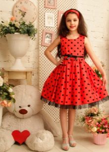 Dress for a teenager red