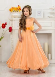 Yellow dress for prom 4 class