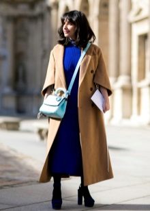 Long coat to long dress