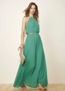 belt to a long summer dress