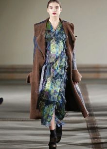 coat t sandals to midi dress