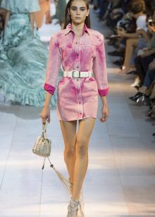 Accessories for short shirt dress