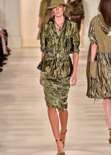 Jacket to the green dress