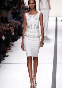 summer image with white pencil skirt
