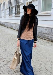 blue flattering skirt