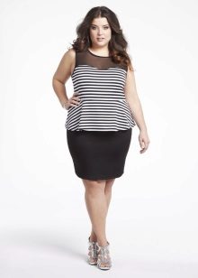 what to wear with a pencil skirt for obese women