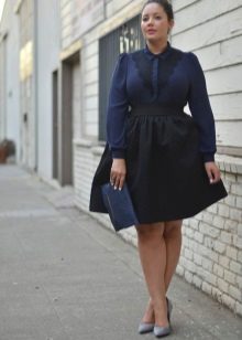 black full skirt for every day