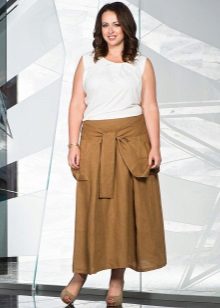 sandy long skirt for obese women