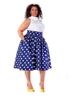 pea skirt for obese women