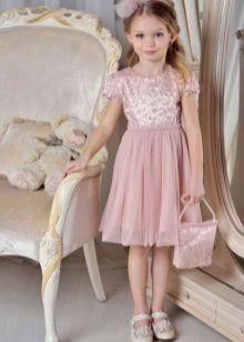Cocktail beige tatyanak dress for girls